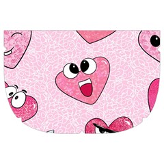 Emoji Heart Make Up Case (Large) from Custom Dropshipper Side Right