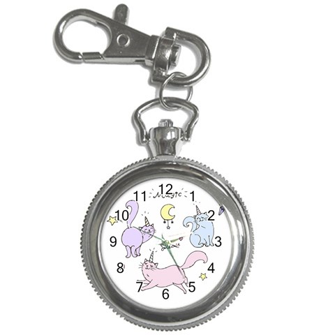 Cute unicorn cats Key Chain Watches from Custom Dropshipper Front