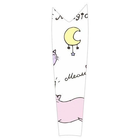 Cute unicorn cats Women s Long Sleeve Raglan Tee from Custom Dropshipper Right Sleeve Side