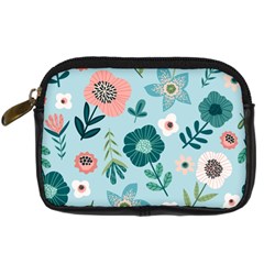 Flower Digital Camera Leather Case from Custom Dropshipper Front