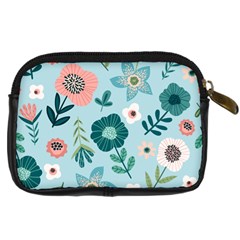 Flower Digital Camera Leather Case from Custom Dropshipper Back