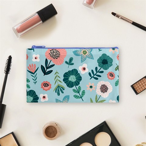 Flower Cosmetic Bag (Small) from Custom Dropshipper Front