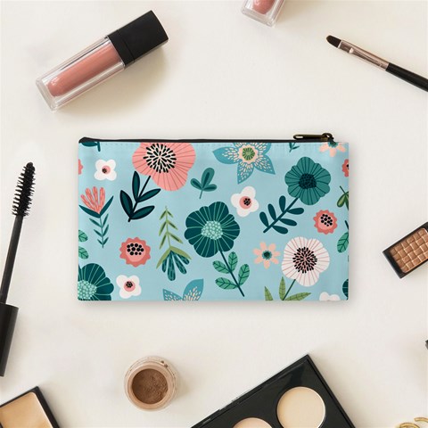 Flower Cosmetic Bag (Small) from Custom Dropshipper Back