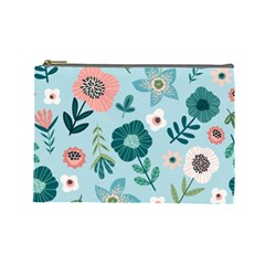 Flower Cosmetic Bag (Large) from Custom Dropshipper Front