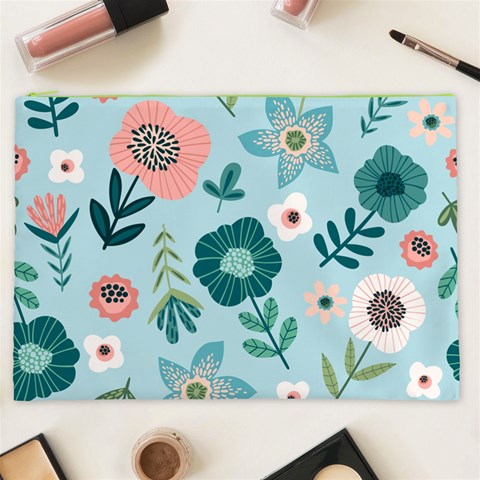 Flower Cosmetic Bag (XXL) from Custom Dropshipper Front