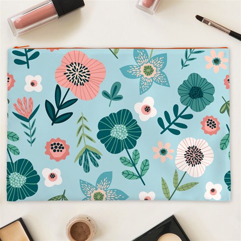 Flower Cosmetic Bag (XXL) from Custom Dropshipper Front