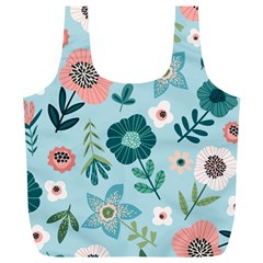 Flower Full Print Recycle Bag (XL) from Custom Dropshipper Back