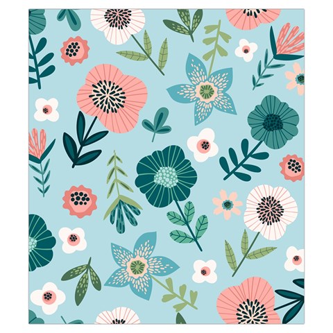Flower Drawstring Pouch (Small) from Custom Dropshipper Front