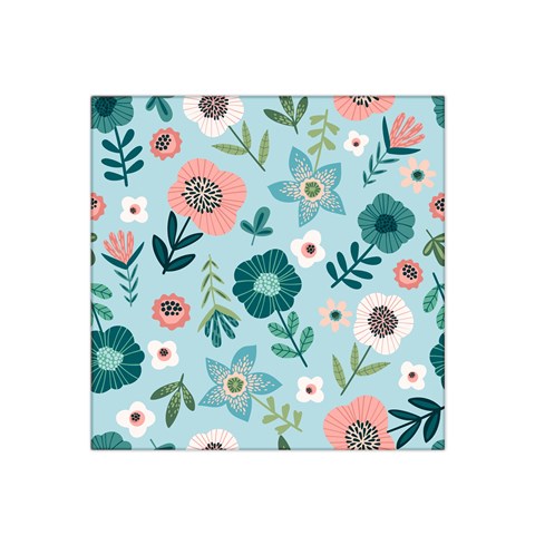 Flower Satin Bandana Scarf from Custom Dropshipper Front