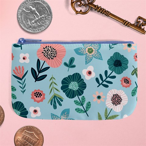 Flower Large Coin Purse from Custom Dropshipper Front