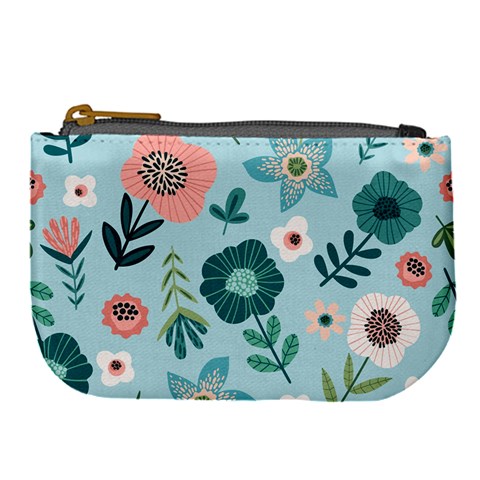 Flower Large Coin Purse from Custom Dropshipper Front