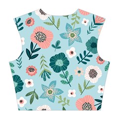 Flower Cotton Crop Top from Custom Dropshipper Back