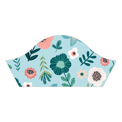 Flower Cotton Crop Top from Custom Dropshipper Left Sleeve