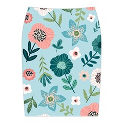 Flower Midi Wrap Pencil Skirt from Custom Dropshipper Back