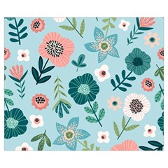 Flower Medium Tote Bag from Custom Dropshipper Back