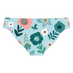 Flower Cross Back Hipster Bikini Set from Custom Dropshipper Back Under