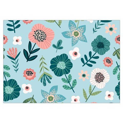 Flower Wristlet Pouch Bag (Small) from Custom Dropshipper Belt Loop