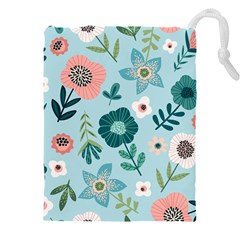 Flower Drawstring Pouch (4XL) from Custom Dropshipper Front