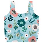 Flower Full Print Recycle Bag (XXXL)