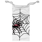 Spider in web Jewelry Bag