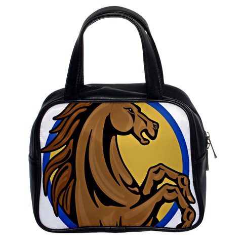 Horse circle Classic Handbag (Two Sides) from Custom Dropshipper Front