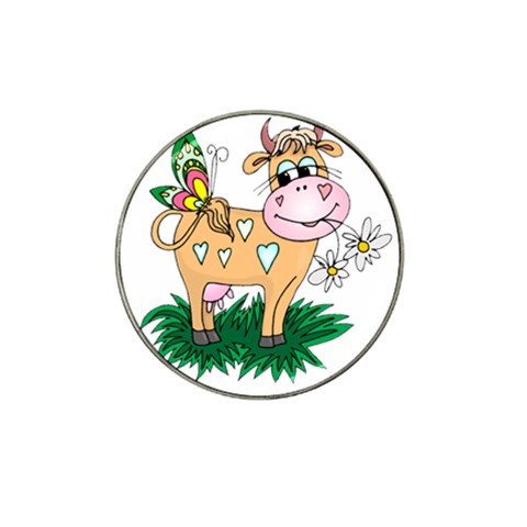 Cute cow Hat Clip Ball Marker from Custom Dropshipper Front