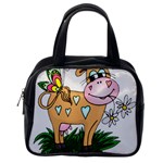 Cute cow Classic Handbag (One Side)
