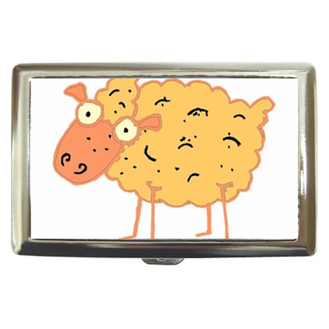 Funky sheep Cigarette Money Case from Custom Dropshipper Front