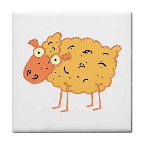 Funky sheep Face Towel from Custom Dropshipper Front
