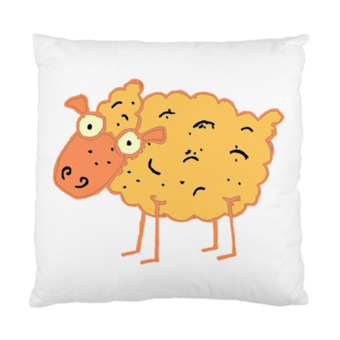 Funky sheep Cushion Case (One Side) from Custom Dropshipper Front
