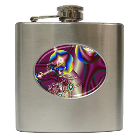 Design 10 Hip Flask (6 oz) from Custom Dropshipper Front