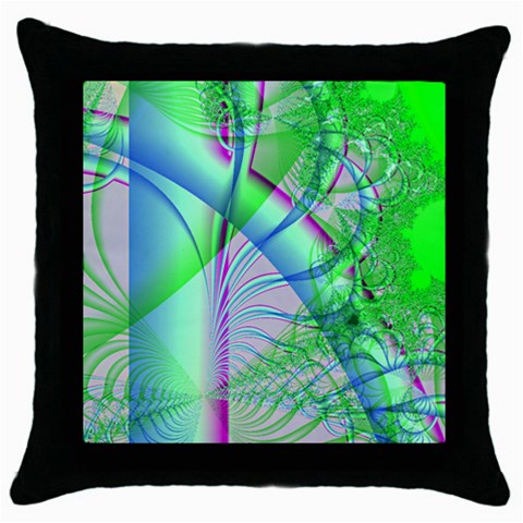 Foal 2 Throw Pillow Case (Black) from Custom Dropshipper Front