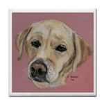 Yellow Lab Tile Coaster