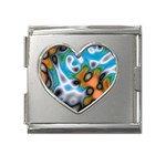 Color_Magma-559871 Mega Link Heart Italian Charm (18mm)