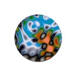 Color_Magma-559871 Rubber Coaster (Round)