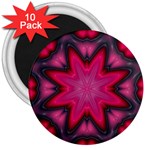 X_Red_Party_Style-777633 3  Magnet (10 pack)