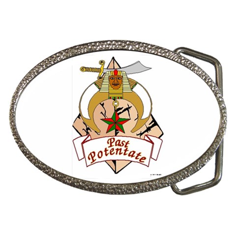 Past Potentate Belt Buckle from Custom Dropshipper Front