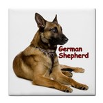 German Shepherd Dog Tile Coaster