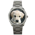 Labrador Retriever Dog Sport Metal Watch