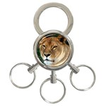 Lioness 0009 3-Ring Key Chain