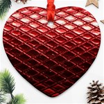 Snake Skin 4 Ornament (Heart)
