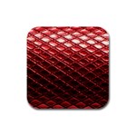 Snake Skin 4 Rubber Square Coaster (4 pack)