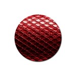 Snake Skin 4 Rubber Round Coaster (4 pack)