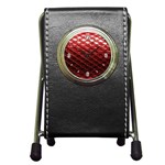 Snake Skin 4 Pen Holder Desk Clock