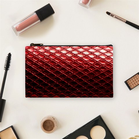Snake Skin 4 Cosmetic Bag (Small) from Custom Dropshipper Front