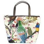 Pretty Birdies Medium Bucket Bag